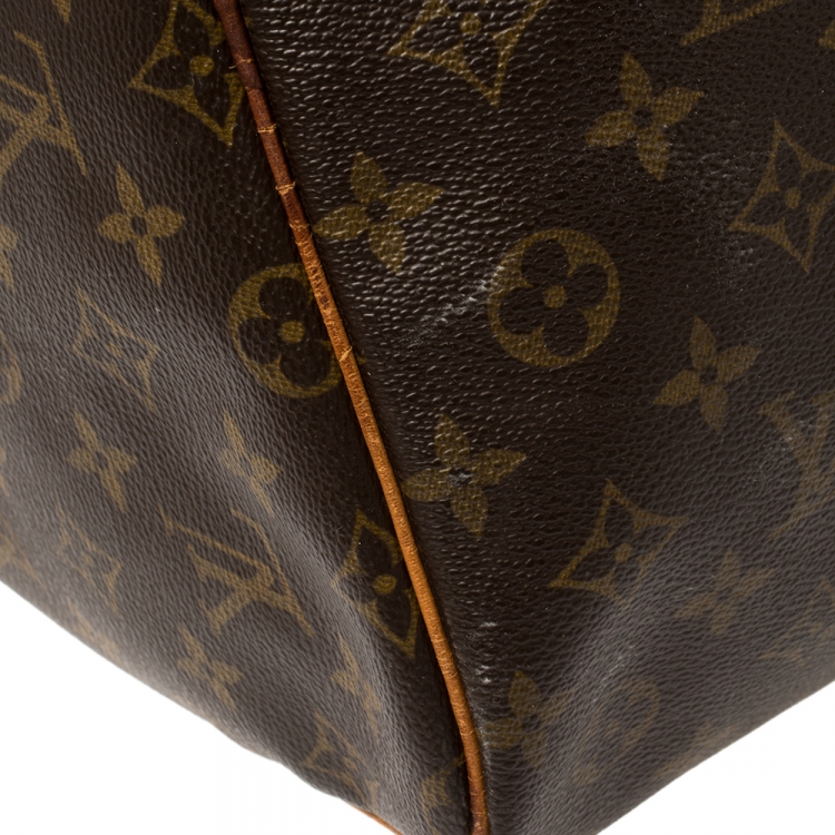 Pre Owned Louis Vuitton Monogram Canvas Keepall 60 Bag