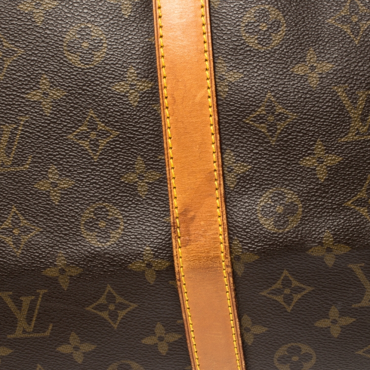 Pre Owned Louis Vuitton Monogram Canvas Keepall 60 Bag