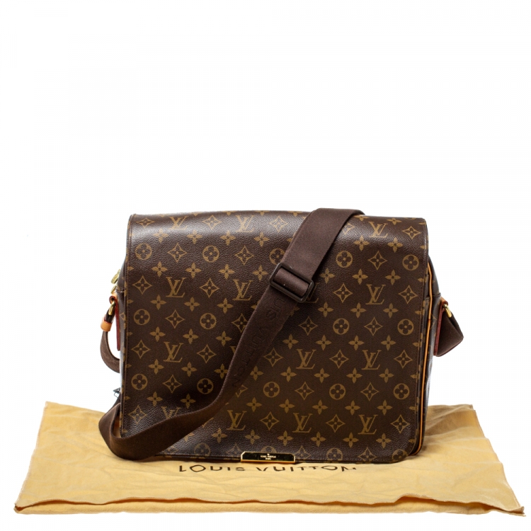 Pre Owned Louis Vuitton Monogram Canvas Abbesses Messenger Bag