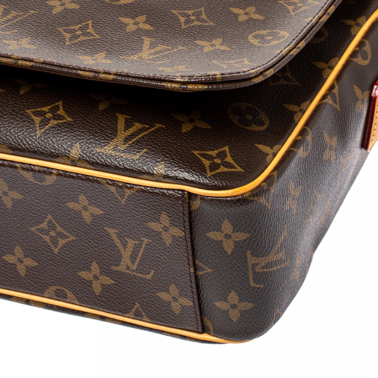 Pre Owned Louis Vuitton Monogram Canvas Abbesses Messenger Bag