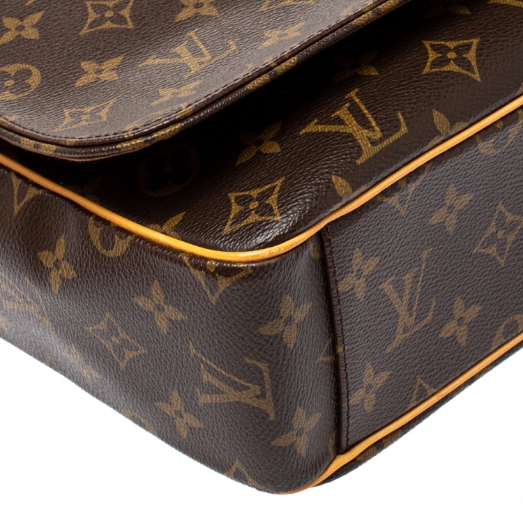 Pre Owned Louis Vuitton Monogram Canvas Abbesses Messenger Bag