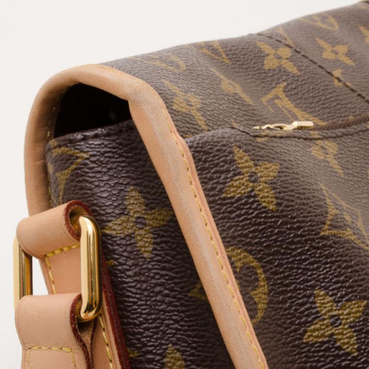 Pre Owned Louis Vuitton Menilmontant MM Messenger Bag 
