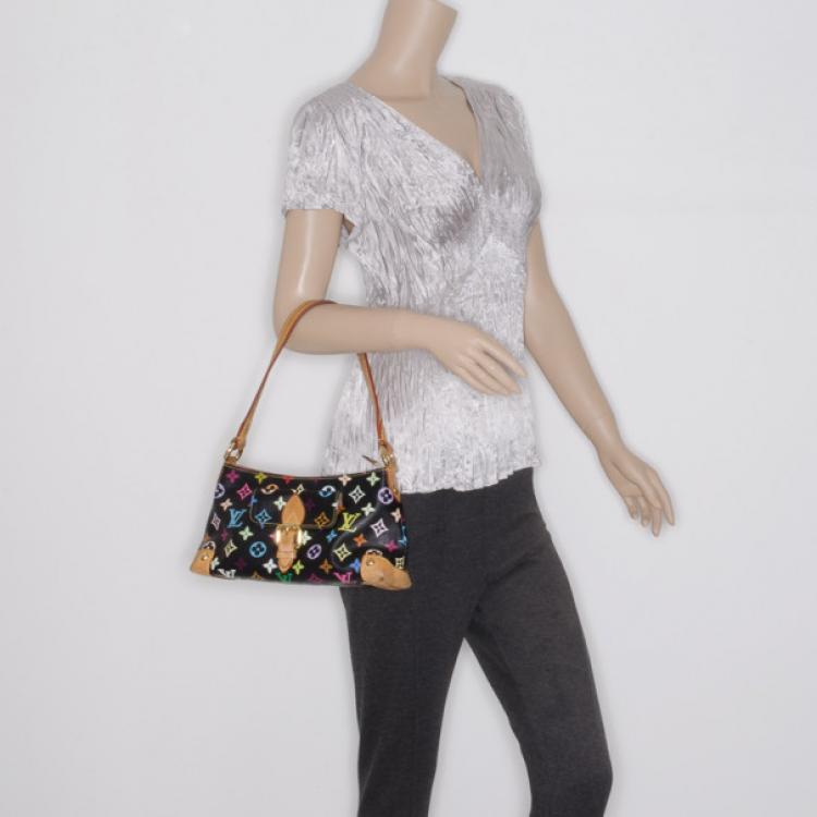 Louis Vuitton Monogram Multicolore Black Eliza Shoulder Handbag