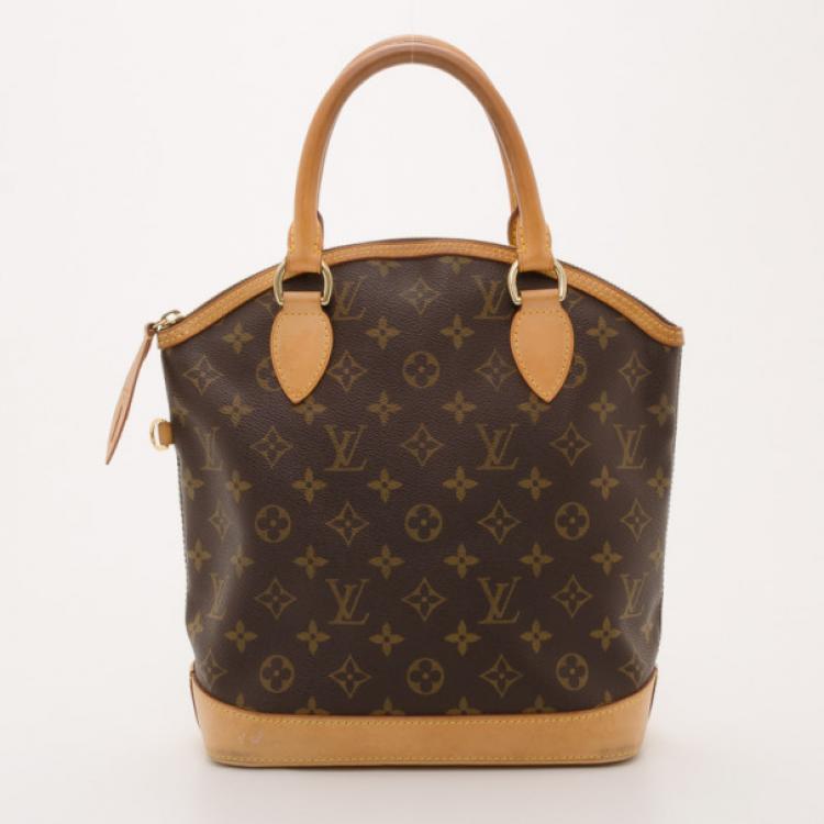 Louis Vuitton Lockit Vertical Monogram Handbag