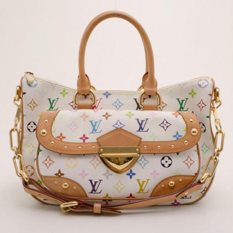 Louis Vuitton, Bags, Sold Rare Multicolor Blanc Rita