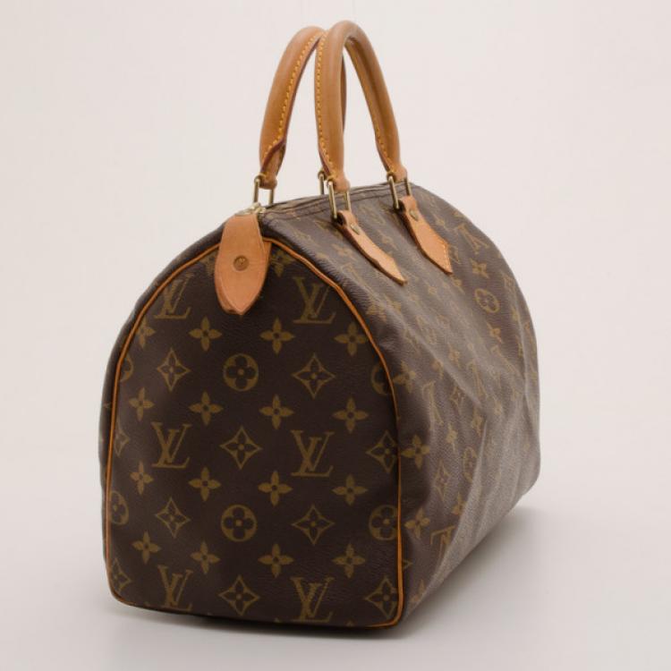 Pre Owned Louis Vuitton Monogram Speedy 30