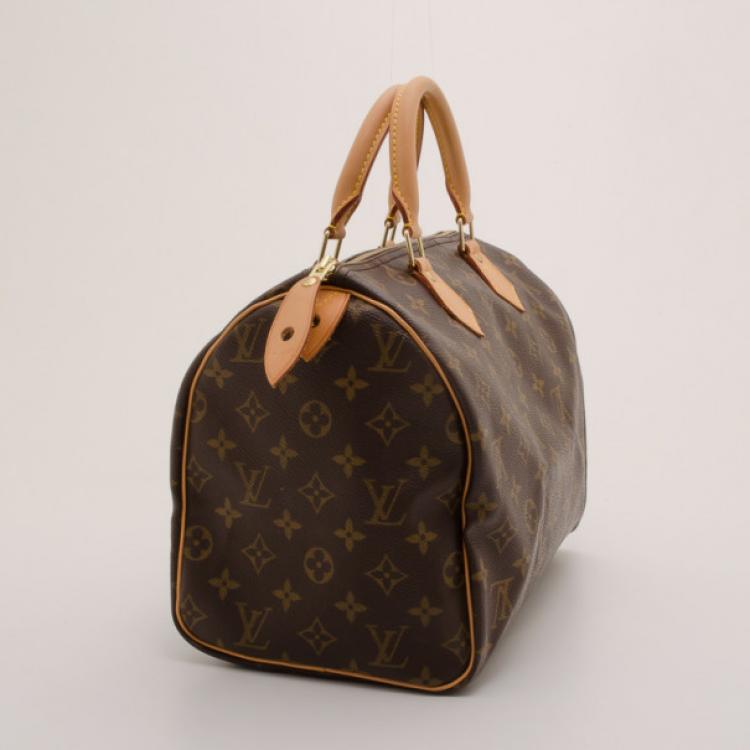 Pre Owned Louis Vuitton Monogram Speedy 30