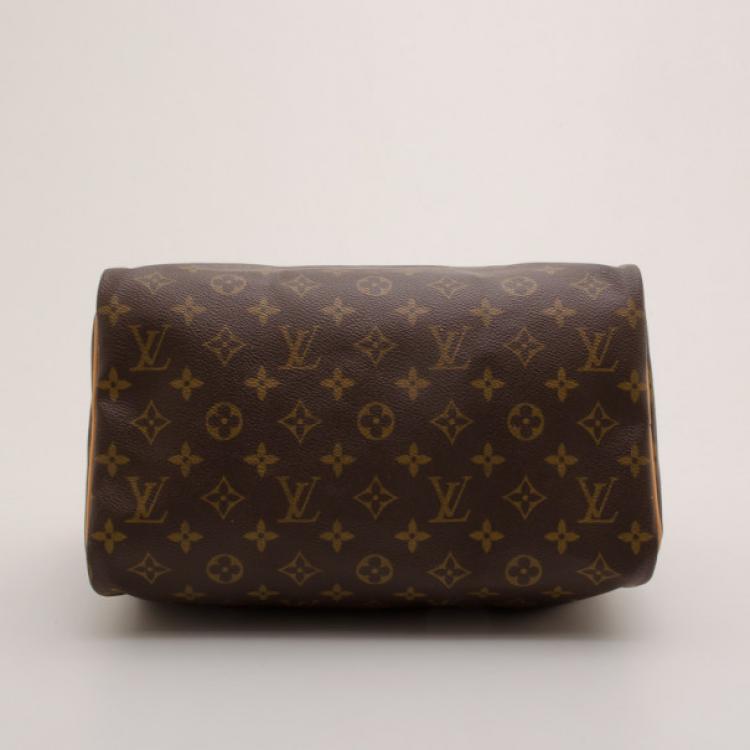 Pre Owned Louis Vuitton Monogram Speedy 30