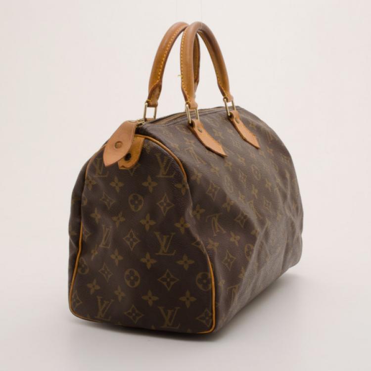 Pre Owned Louis Vuitton Monogram Speedy 30 