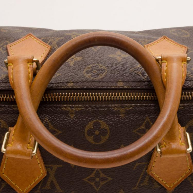 Pre Owned Louis Vuitton Monogram Speedy 30 