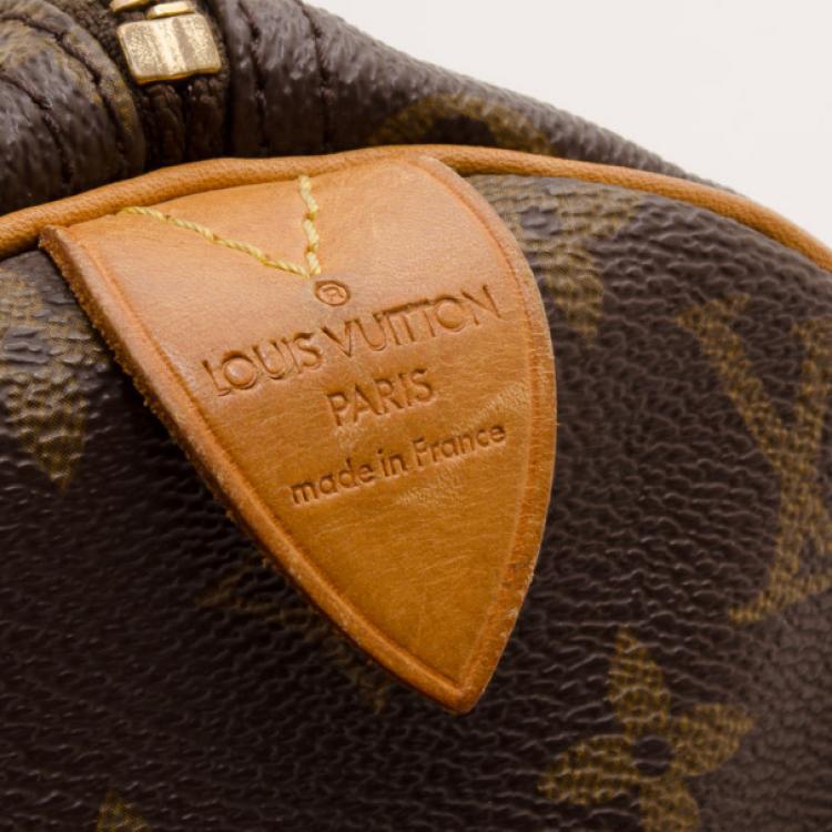 Pre Owned Louis Vuitton Monogram Speedy 30 