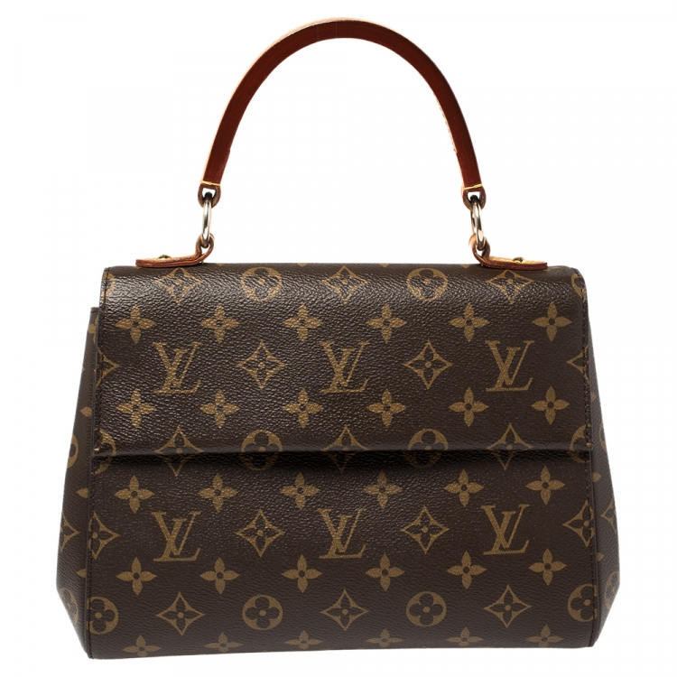 Pre Owned Louis Vuitton Monogram Canvas Cluny BB Bag