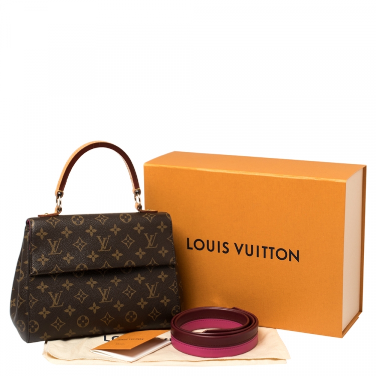 Pre Owned Louis Vuitton Monogram Canvas Cluny BB Bag