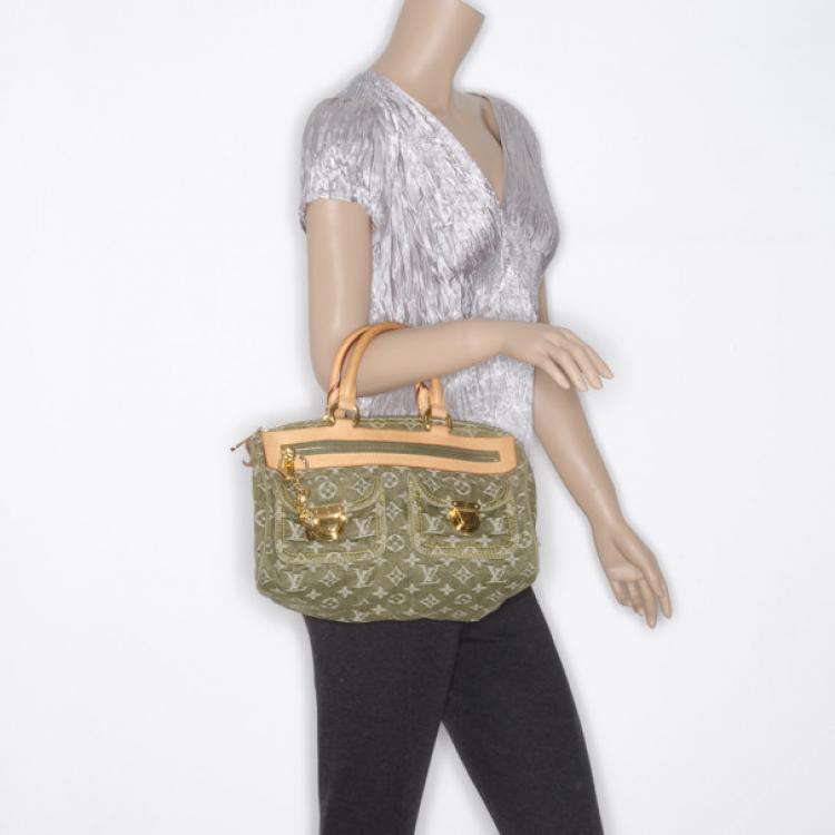 Louis Vuitton LV Speedy Denim Handbag