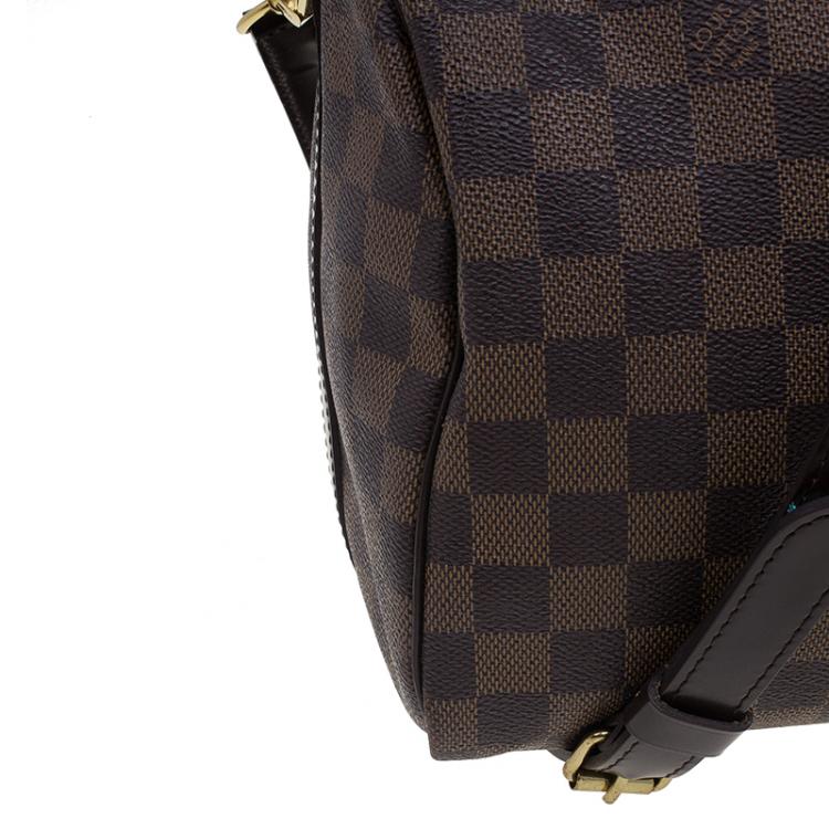 Pre Owned Louis Vuitton Damier Ebene Canvas Bandouliere Speedy  30