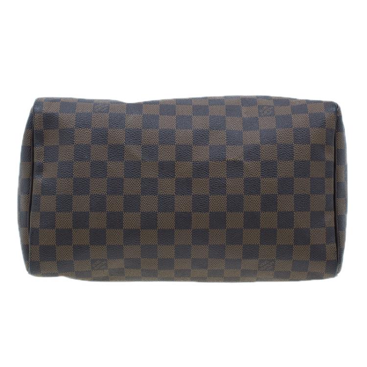 Pre Owned Louis Vuitton Damier Ebene Canvas Speedy 30