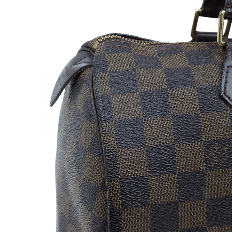 Pre Owned Louis Vuitton Damier Ebene Canvas Speedy 30