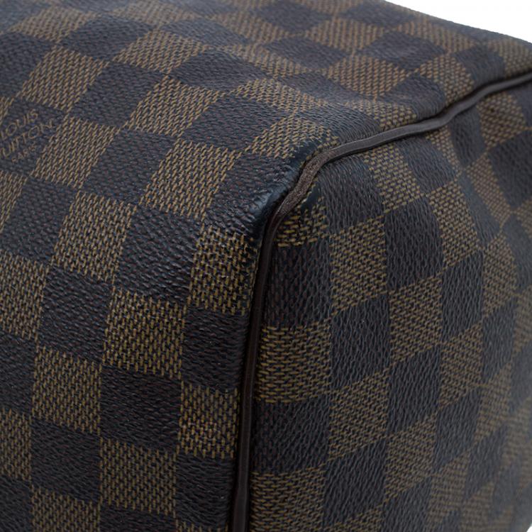 Pre Owned Louis Vuitton Damier Ebene Canvas Speedy 30