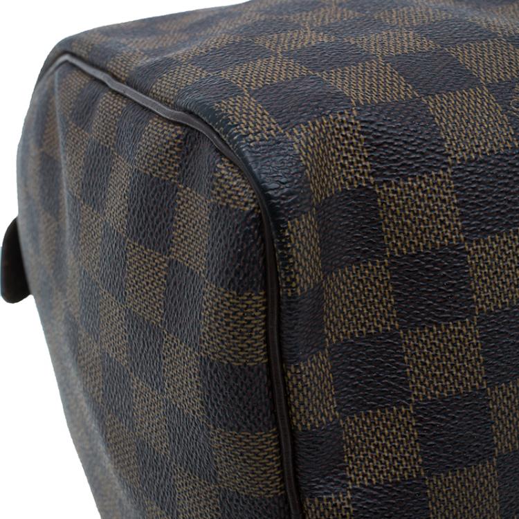 Pre Owned Louis Vuitton Damier Ebene Canvas Speedy 30