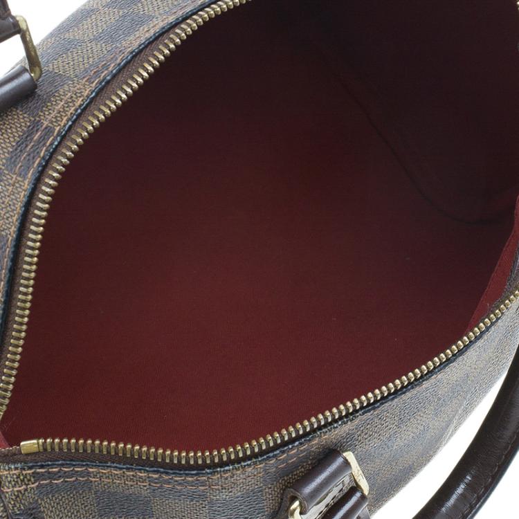 Pre Owned Louis Vuitton Damier Ebene Canvas Speedy 30