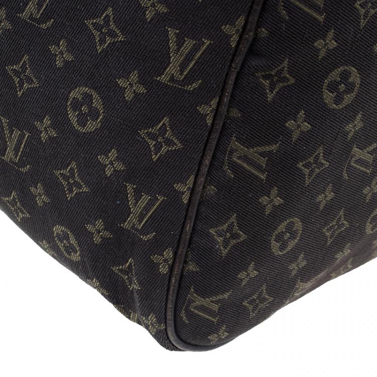 Pre Owned Louis Vuitton Monogram Mini Lin Speedy 30