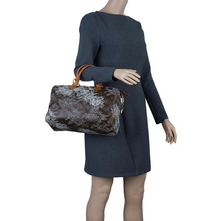 مملوكة مسبقًا Louis Vuitton Monogram Canvas Dentelle Speedy 30