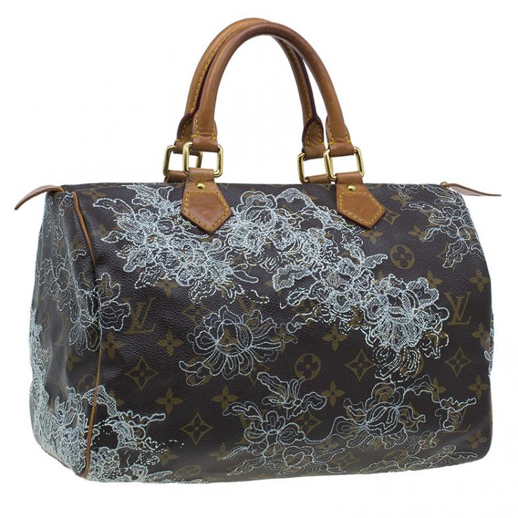 مملوكة مسبقًا Louis Vuitton Monogram Canvas Dentelle Speedy 30