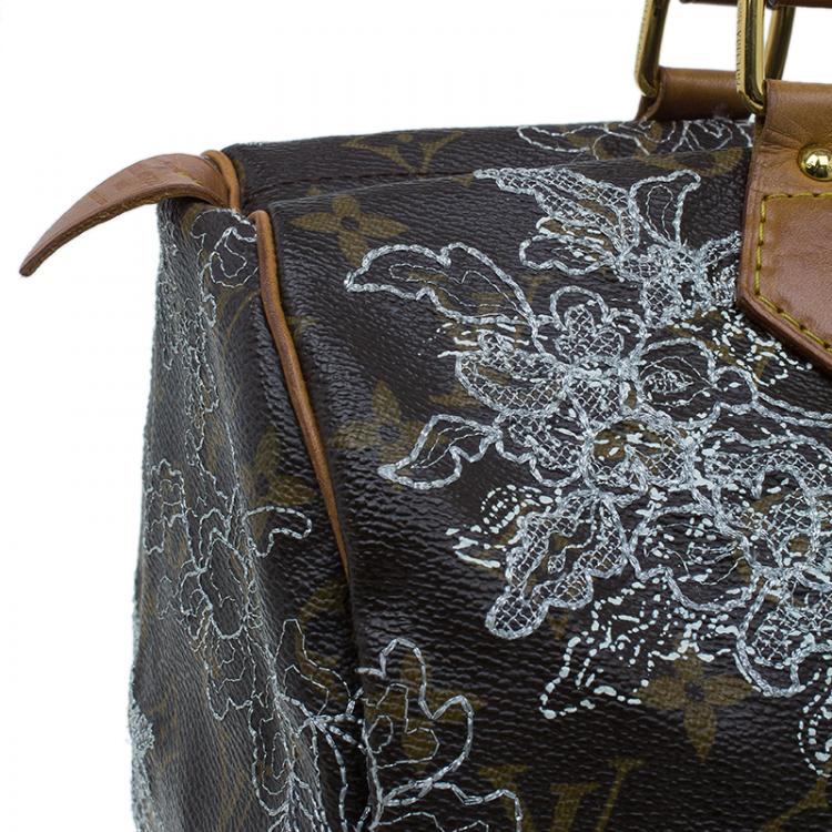 مملوكة مسبقًا Louis Vuitton Monogram Canvas Dentelle Speedy 30
