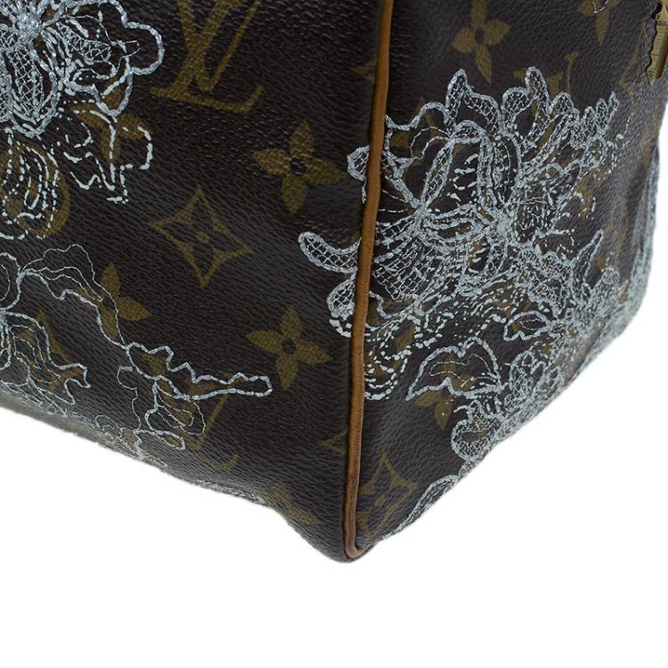 مملوكة مسبقًا Louis Vuitton Monogram Canvas Dentelle Speedy 30