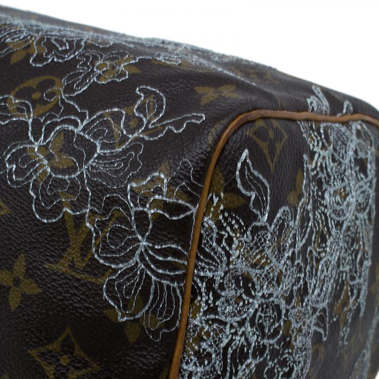مملوكة مسبقًا Louis Vuitton Monogram Canvas Dentelle Speedy 30