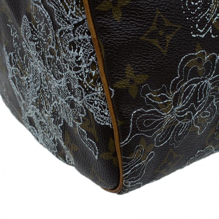 مملوكة مسبقًا Louis Vuitton Monogram Canvas Dentelle Speedy 30