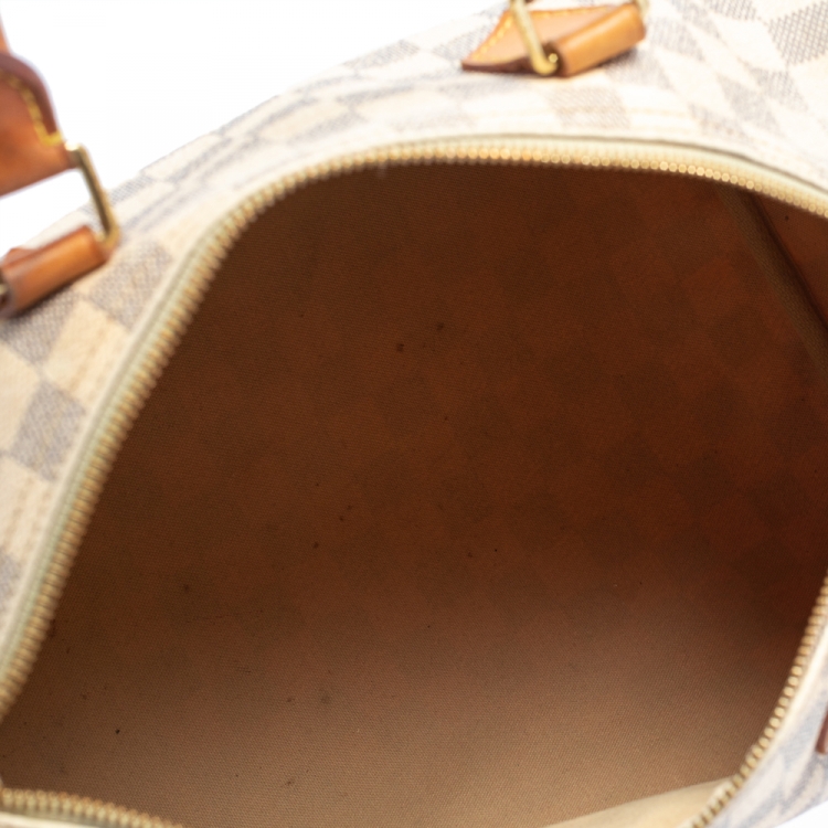 مملوكة مسبقًا Louis Vuitton Damier Azur Canvas Speedy 30 Bag