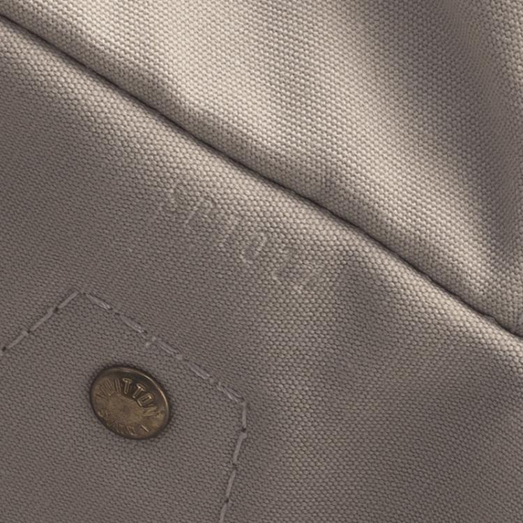 Pre Owned Louis Vuitton Cream Monogram Mini Lin Speedy 30 Bag