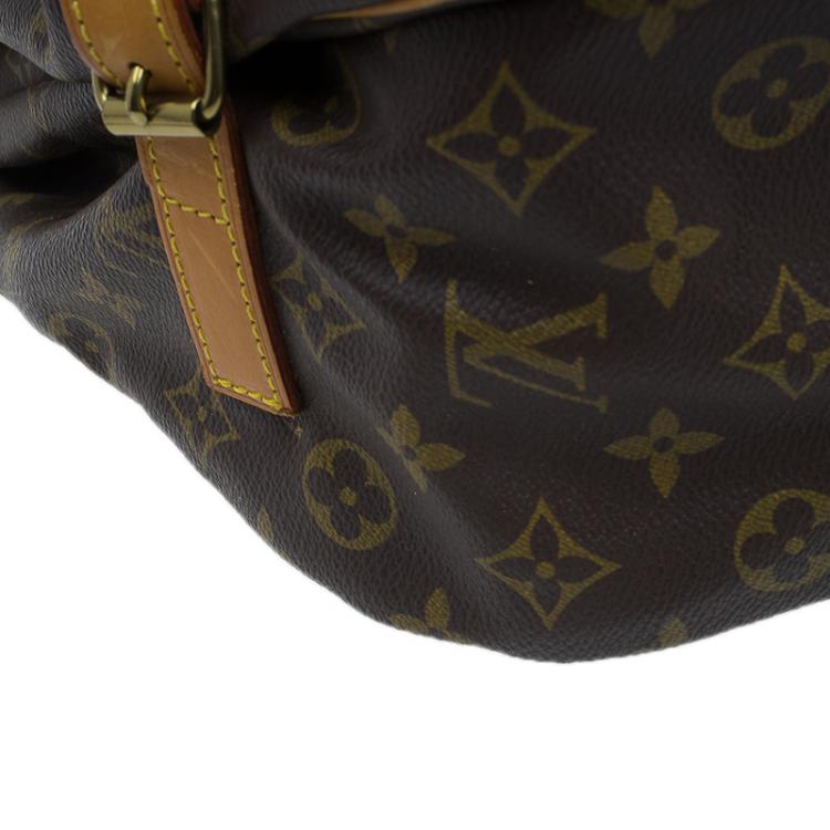 Pre Owned Louis Vuitton Monogram Canvas Saumur Messenger 35 Bag