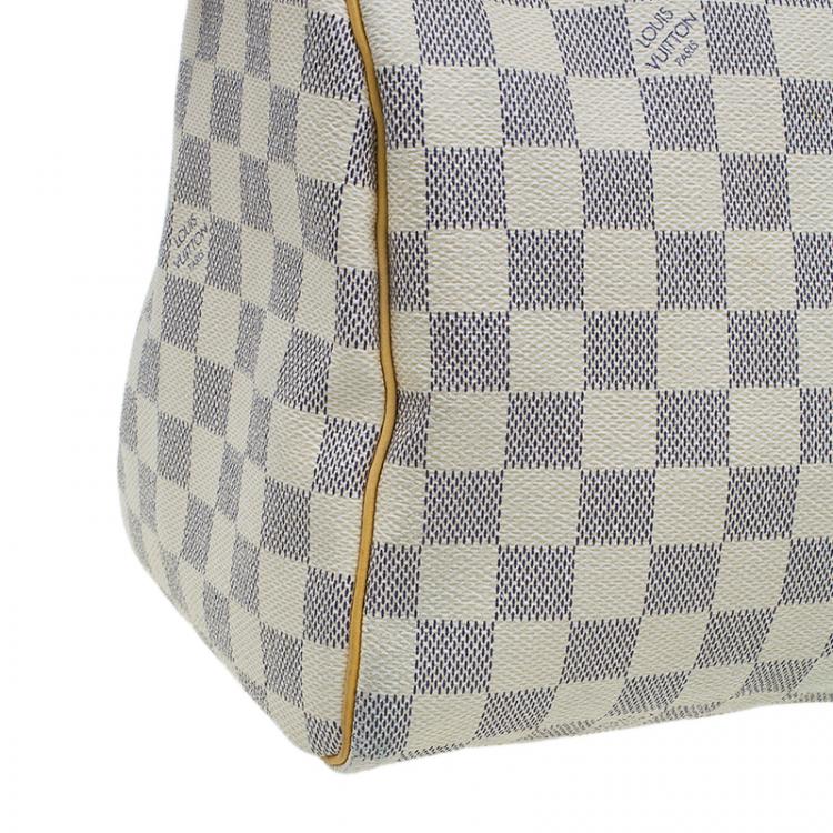 مملوكة مسبقًا Louis Vuitton Damier Azur Canvas Speedy 30 Bag