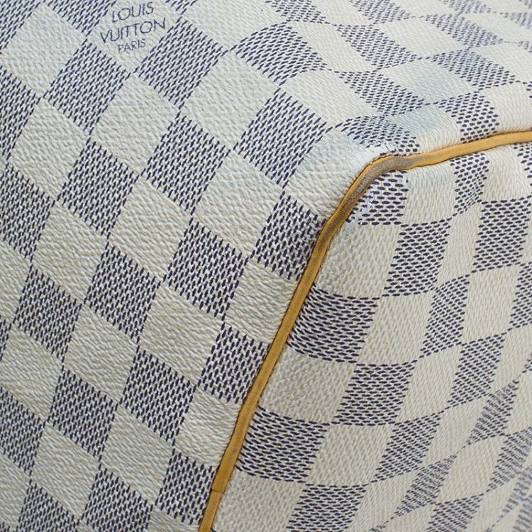 مملوكة مسبقًا Louis Vuitton Damier Azur Canvas Speedy 30 Bag
