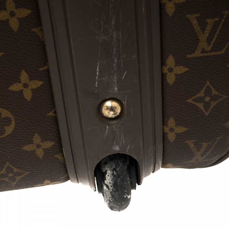 Pre Owned Louis Vuitton Monogram Canvas Pegase Light 55 Luggage