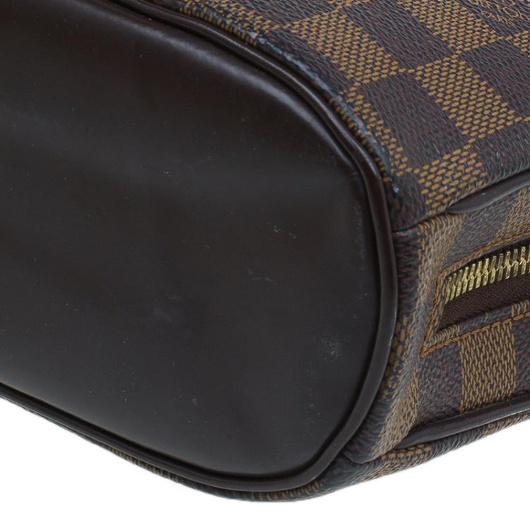 Pre Owned Louis Vuitton Damier Ebene Canvas Mini Sarria Satchel Bag