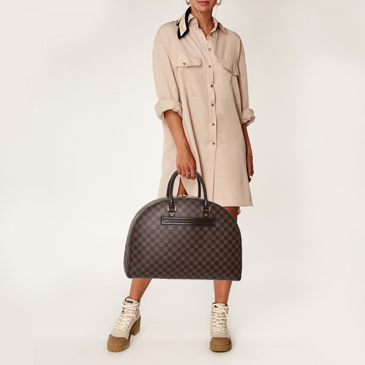 Louis Vuitton Damier Ebene Canvas Nolita 24 Heures Travel Bag