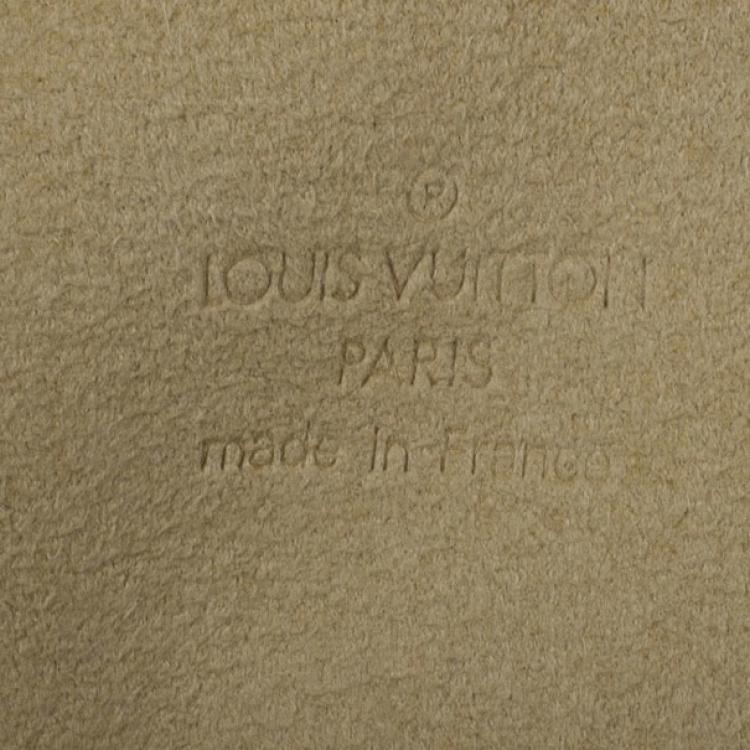Pre Owned Louis Vuitton Brown Monogram Canvas Florentine Convertible Vintage Belt Bag