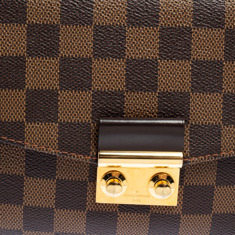 مملوكة مسبقًا Louis Vuitton Damier Ebene Canvas Croisette Bag