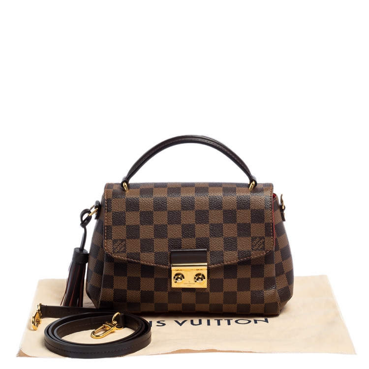 مملوكة مسبقًا Louis Vuitton Damier Ebene Canvas Croisette Bag
