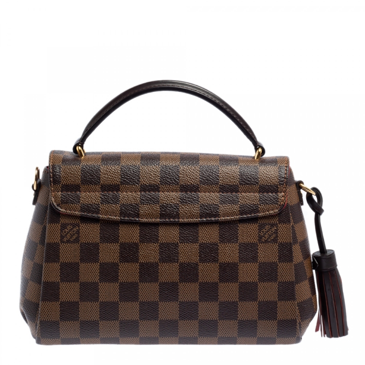 مملوكة مسبقًا Louis Vuitton Damier Ebene Canvas Croisette Bag