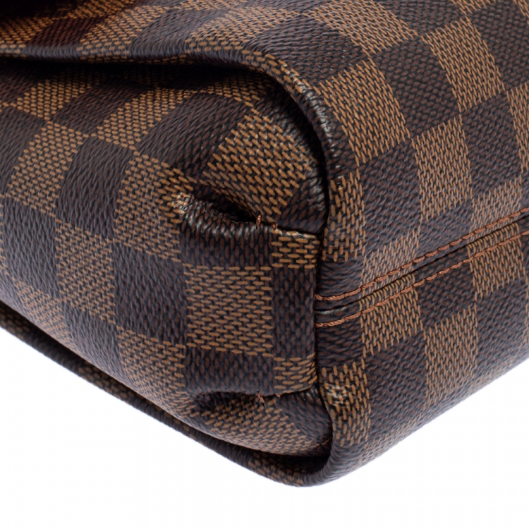 مملوكة مسبقًا Louis Vuitton Damier Ebene Canvas Croisette Bag
