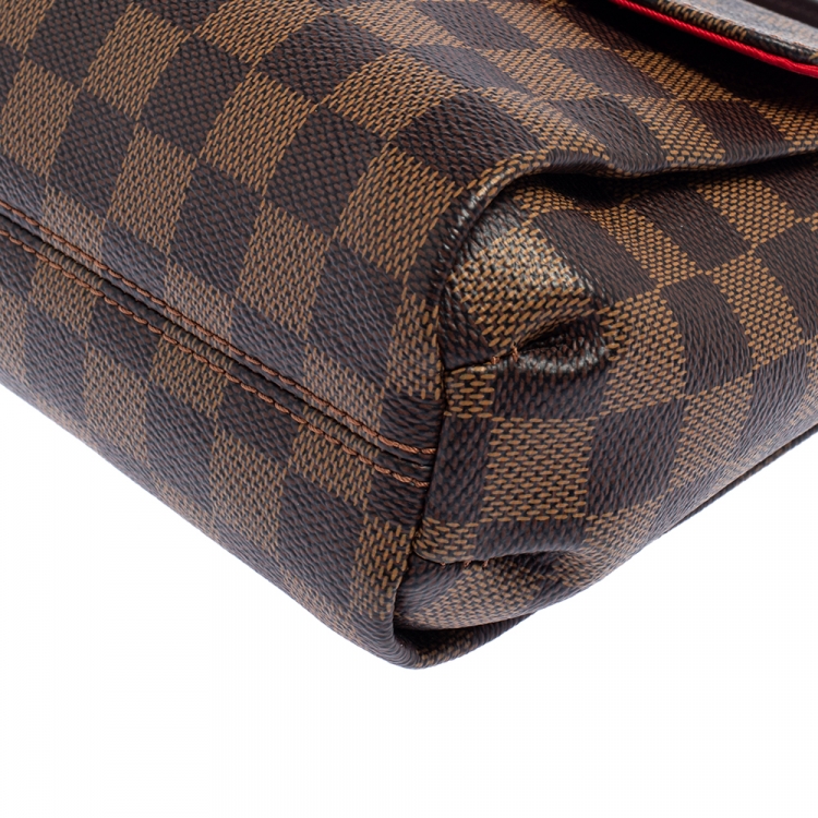 مملوكة مسبقًا Louis Vuitton Damier Ebene Canvas Croisette Bag