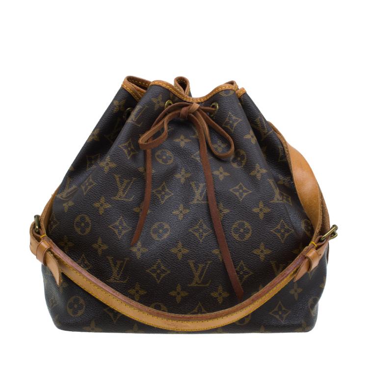Louis Vuitton, Bags, Authentic Louis Vuitton Shoulder Bag Petit Noe  Monogram Used Lv Handbag Vintage