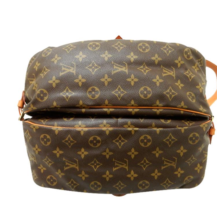 Pre Owned Louis Vuitton Monogram Canvas Messenger Saumur 35