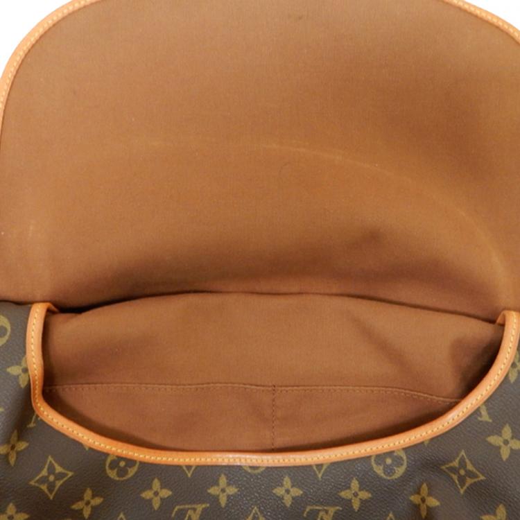 Pre Owned Louis Vuitton Monogram Canvas Messenger Saumur 35