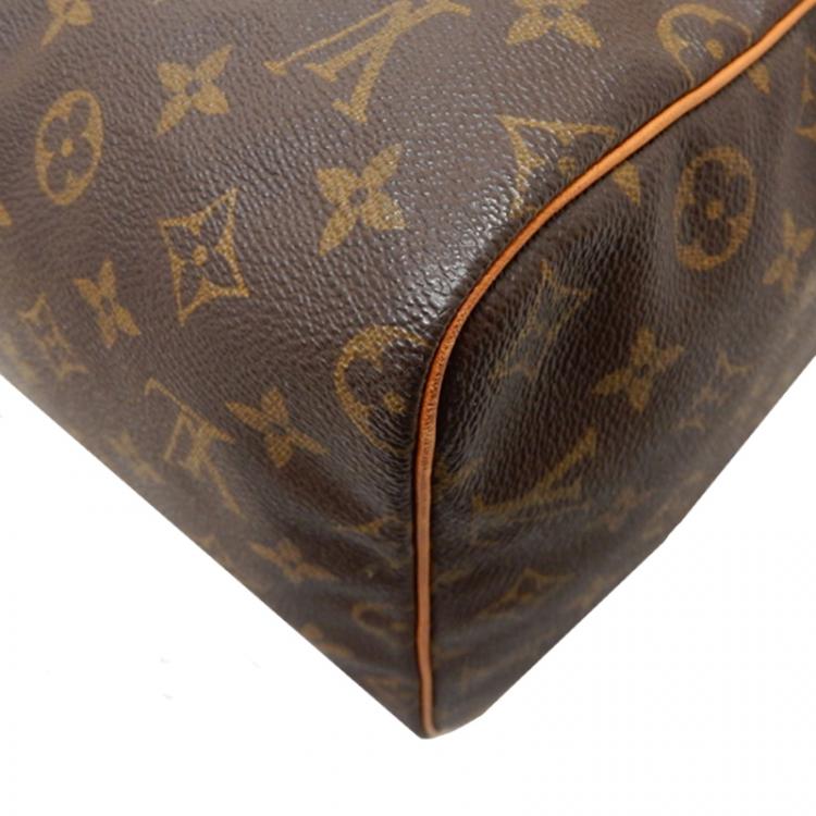 Pre Owned Louis Vuitton Monogram Canvas Speedy 40
