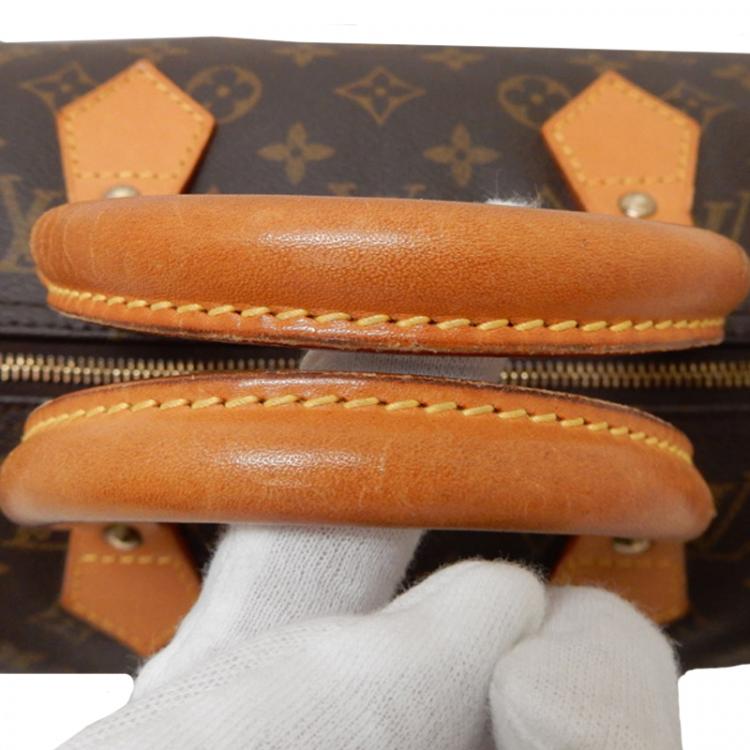 Pre Owned Louis Vuitton Monogram Canvas Speedy 40